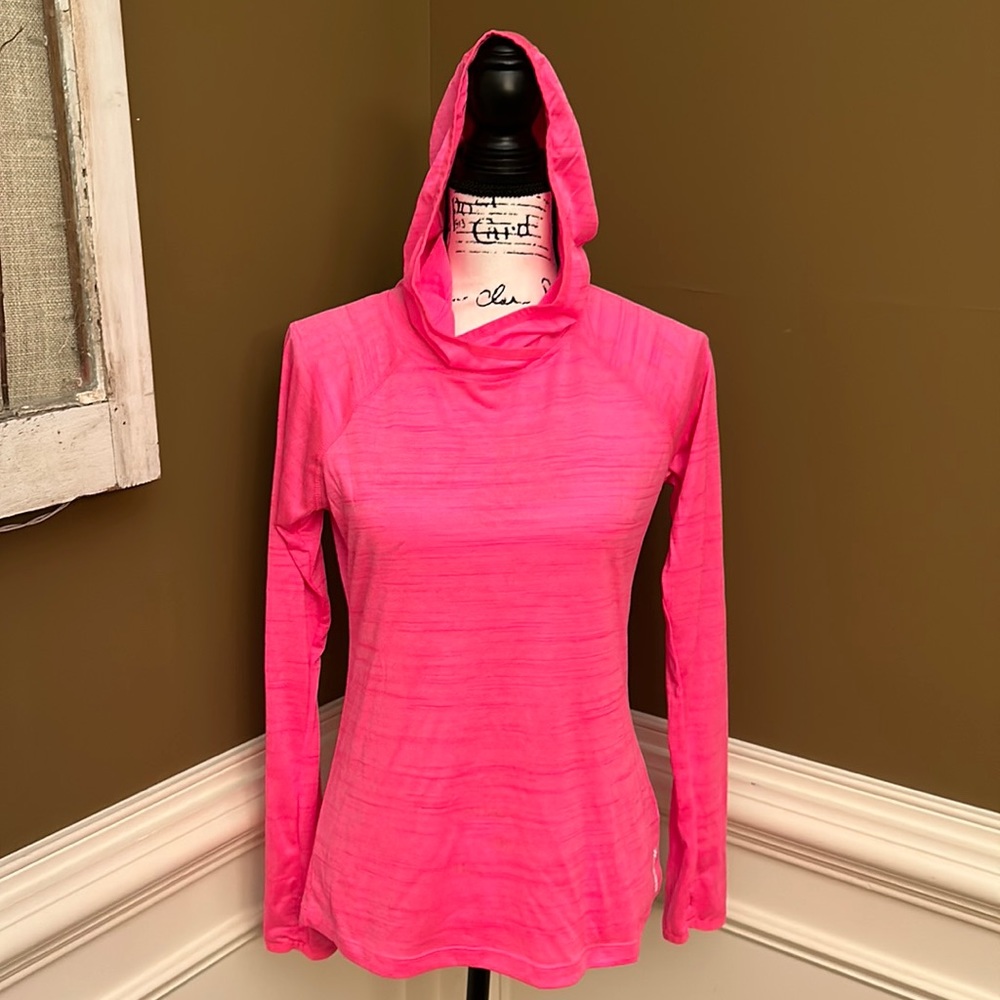 NEW heathered pink dri-fit Reebok workout shirt, size Small